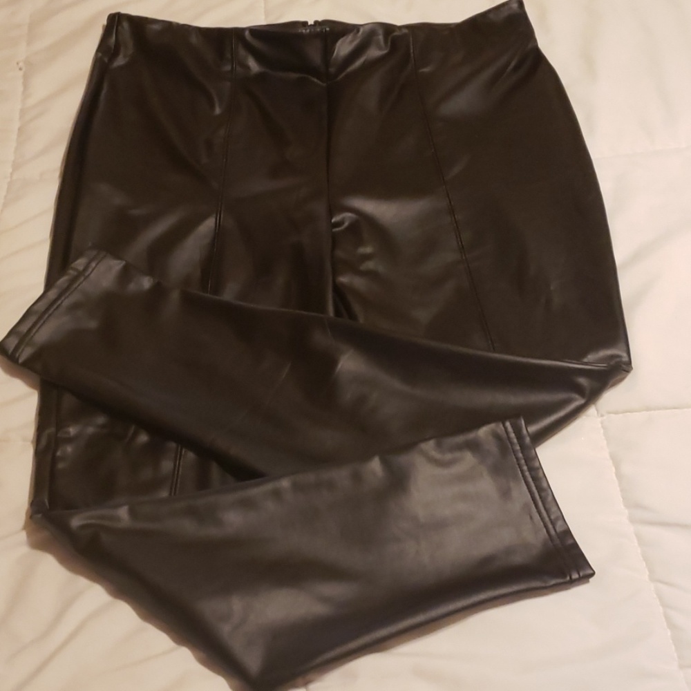 NWOT Faux Leather Leggings